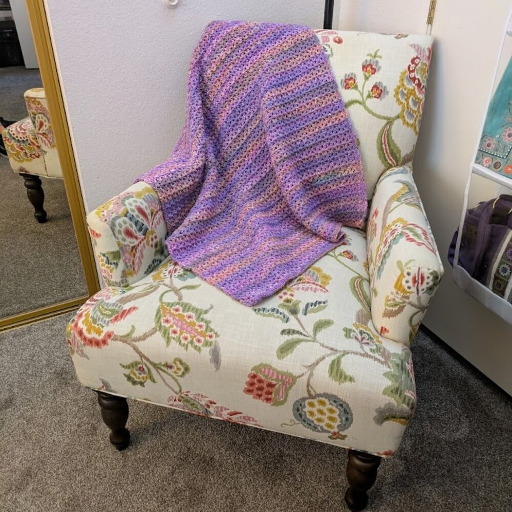 ** NO LONGER AVAILABLE ** Handmade / Hand Crocheted Baby / Toddler Afghan #1